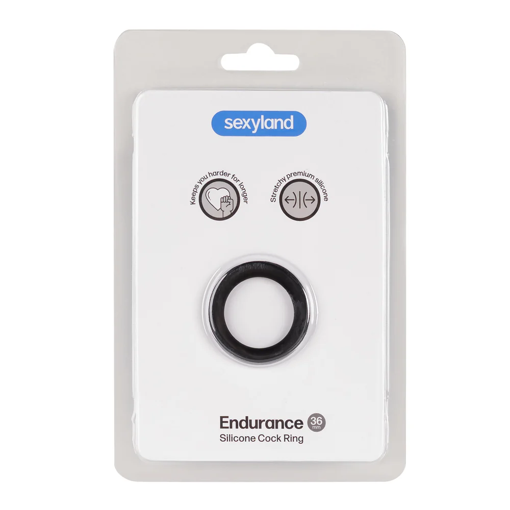 Sexyland Endurance Silicone Cock Ring - 36mm - Image 6