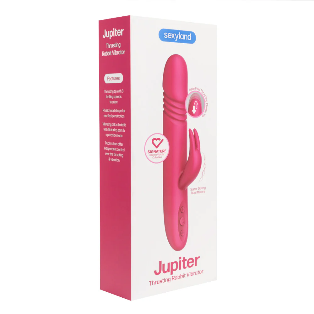 Sexyland Jupiter Signature Thrusting Rabbit Vibrator - Image 9