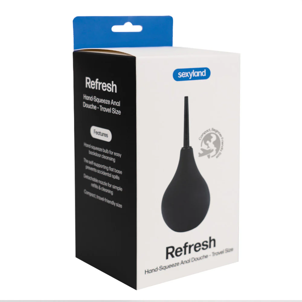 Sexyland Refresh Hand-Squeeze Anal Douche - Travel-Size - Image 5