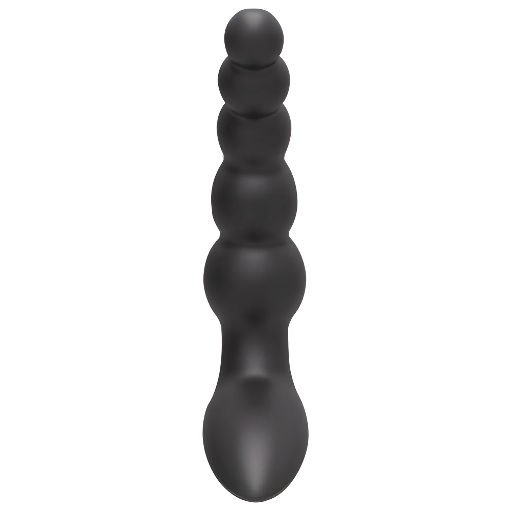 Sexyland Sabre Vibrating Silicone Anal Beads Probe With Handle - Image 5