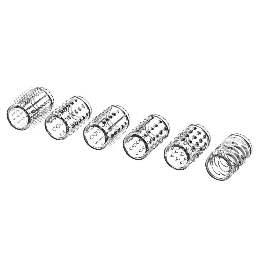 Sexyland Tantalise 6-Piece Textured Penis Sleeves Set - Image 3