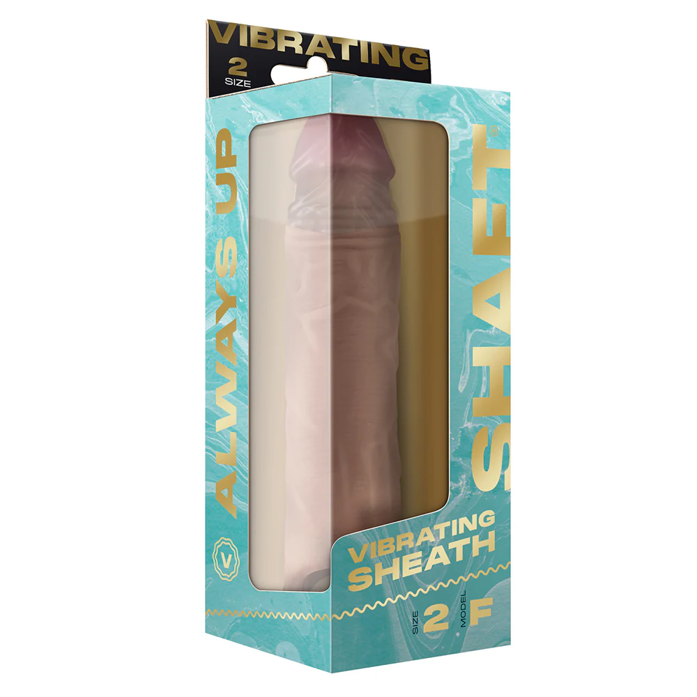 Shaft Vibrating Sheath 7” Extension Sleeve With Ball Strap - Image 6