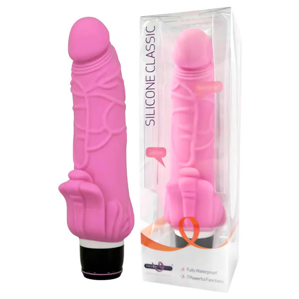 Silicone Classic Thick Vibrator - Image 3
