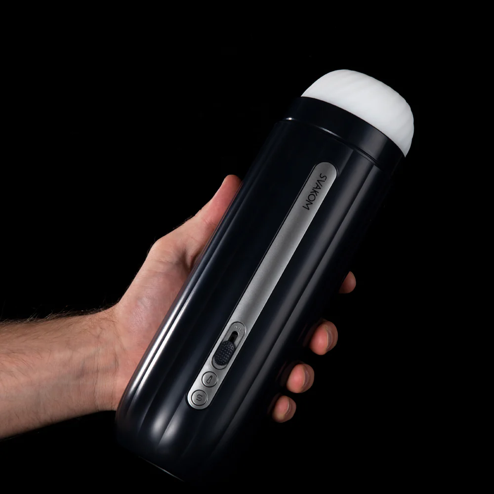 Svakom Hannes Neo Interactive Warming Throbbing Masturbator - Image 4