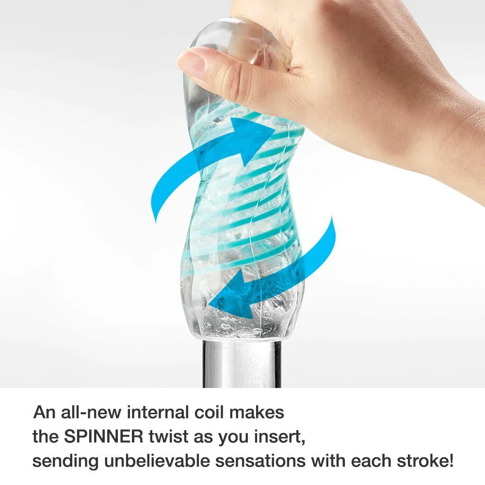 Tenga Spinner Twisting Masturbator - Pixel Texture - Image 5