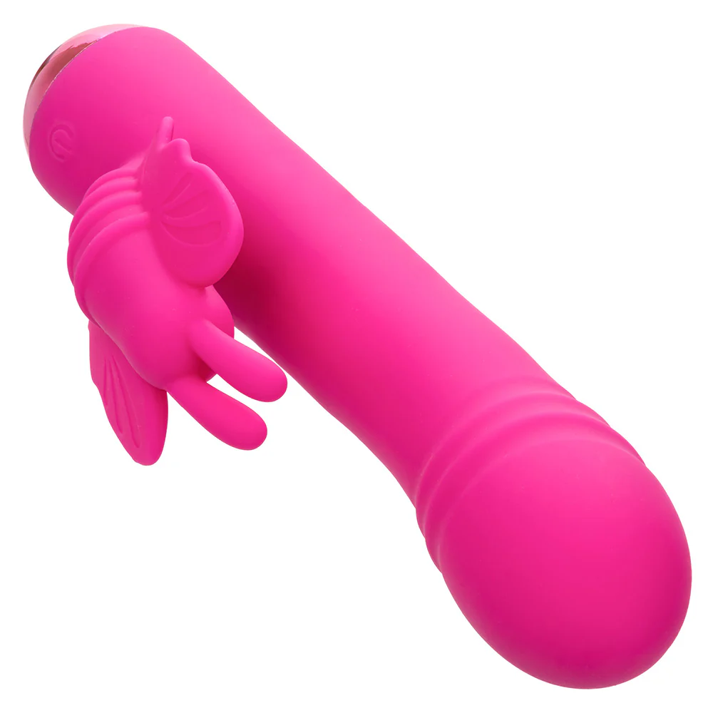 Thicc Chubby Rotating Butterfly Liquid Silicone Rabbit Vibrator - Image 4