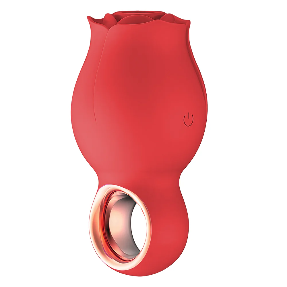 Vamp The Wild Rose Sucking & Air Pulse Clitoral Stimulator