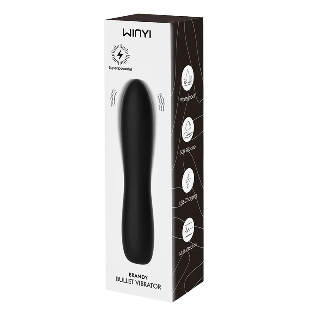 Winyi Brandy 10-Mode Super-Power Silicone Bullet Vibrator - Image 4