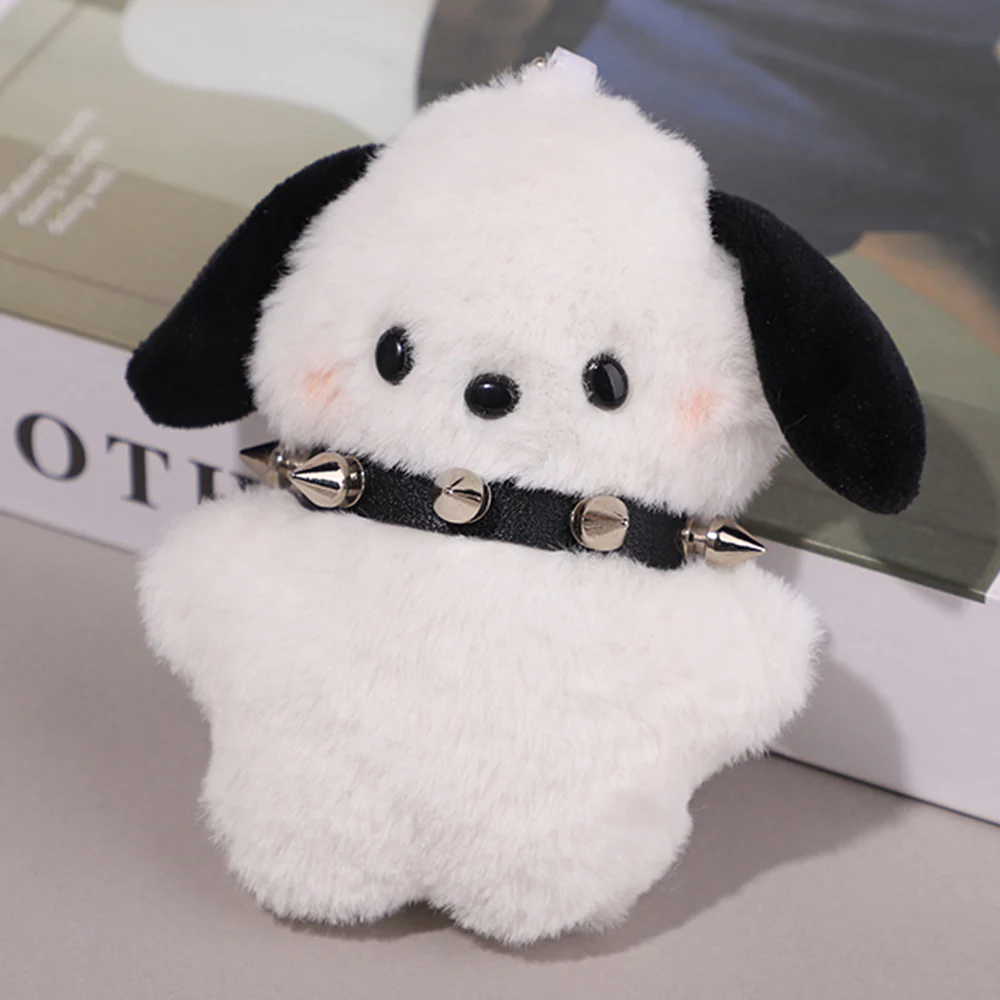 ZYL Plush Puppy With Spiked Collar Keyring - Image 3